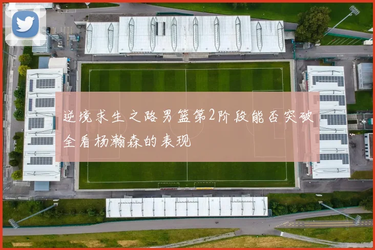 逆境求生之路男篮第2阶段能否突破全看杨瀚森的表现